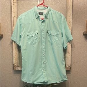 Hooey Mint Short Sleeve SOL Men's Shirt